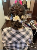 20代・30代・40代似合う小顔ヘアアレンジ♪二次会ブライダル花嫁