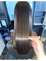 アールサロンプラスキャスパ 自由が丘(Rrsalon+CASPA) 《R.HAS水素Tｒ》思わず触りたくなるシルクのような手触り