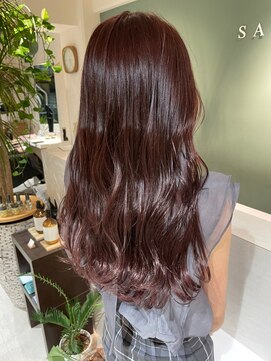 サラジュ 梅田店(SARAJU) saraju ヒラノ　ラベンダーブラウン