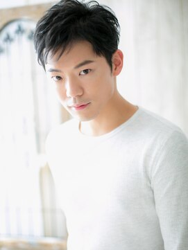 グルーミングサロン バーバー キャッスル 北浦和西口(Grooming salon Barber Castle) アッシュブラック＆ツーブロックショートP