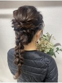 ルーズ編みおろし♪