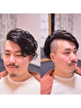 ラヴィ ニュー 両国店(LAVIE NEW) tokyoツーブロックマッシュ。＜理容室＞両国駅/両国<理容室>