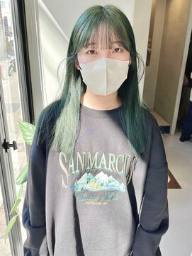 ヘアー アイス ルーチェ(HAIR ICI LUCE) モスグリーン/城倉