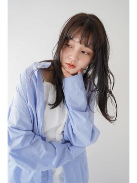 シェル 国分寺(shell) ★グレーベージュカラーダークアッシュベージュくすみカラー黒髪