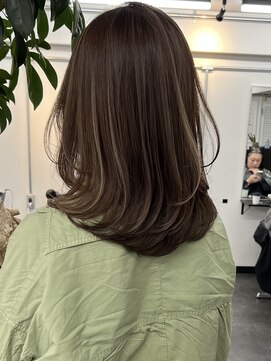 ジルブラン(JIL BLAN) ハイライトバレイヤージュダブルカラーケアブリーチ白髪染め