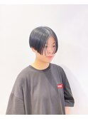 【松戸 藤原】センターパートショートボブ大人かわいい