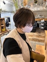 ウィークエンド(WEEKEND)&nbsp;ナチュラルベージュショートスタイル