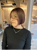 【hhair 四条大宮】シースルーバング×ミニボブ