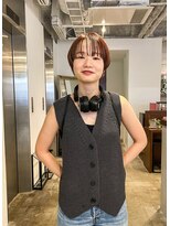 チェスト 神戸本店(CHEST)&nbsp;【前川卓磨】オレンジベージュのマッシュショート