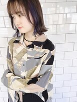 シー(shii..)&nbsp;《shii../大黒》＃インナーカラー＃バイオレット