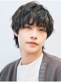 ビジネス 爽やか ニュアンスパーマ　ニュアンスデザイン 好感度