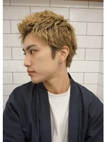 フリーク バーバーショップ 都島店(FREAK BARBER SHOP) アップバングスパイキーショート