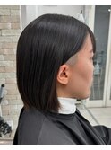 ツーブロックボブ