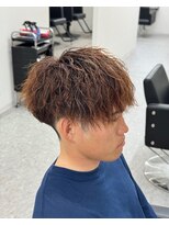 ブライト(BRIGHT)&nbsp;マッシュツイストパーマ静岡メンズ