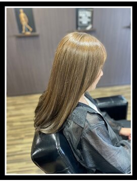 リレーションヘアーデザイン(Relation hair design) ベージュカラー