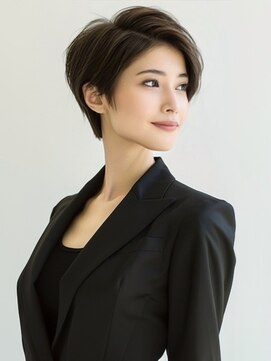 アルトリスト(Altruist Aging×HAIR&SPA) ☆イメチェンピンクベージュアンブレラカラー前髪クールショート