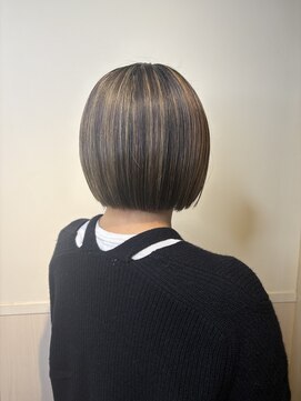 リスタバイネオリーブ 浅草(Re:sta by neolive) ボブ×ハイライトブリーチ