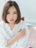 スペース 海浜幕張(spes) 海浜幕張/髪質改善/くすみベージュ☆大人ワンレンボブg