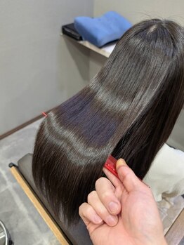 アンフィン(Anfin)の写真/≪髪質改善メニューでお悩み解決≫髪質やダメージに合わせて薬剤を選定する本物の髪質改善トリートメント！