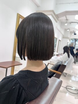 フォルテ 表参道店(FORTE) 髪質改善縮毛矯正切りっぱなしボブ