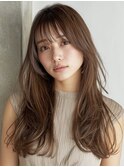 小顔ロング＃髪質改善＃白髪ぼかし＃鎌倉＃40代＃グレージュ