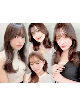 一人ひとりオーダーメイドでデザインする顔周りレイヤー！伸ばしかけでも可愛く決まる韓国ヘアに[北千住]