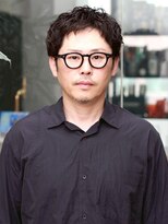 メンズサロン ブロック(Men's Salon bloc)&nbsp;メンズショート ニュアンスパーマ メンズパーマ 束感 30代40代