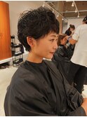 【HIDETO】ショートパーマ/マッシュショート/パーマ