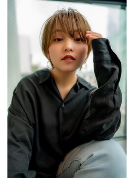 ドリップ バイ ハバナ 原宿(driP. by HAVANA) 20代30代大人美人ショートボブ/小顔ショートヘア/マロンベージュ