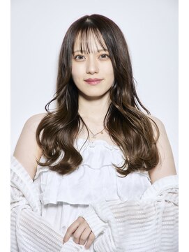 浪漫館 サンク(CINQ) シースルーバング×ナチュラルロング