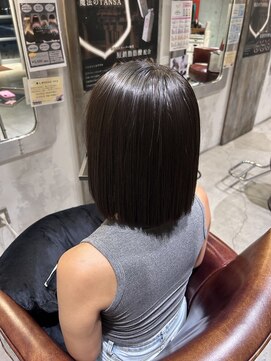 サンカリ 真法院店(SANKARI) 髪質改善ストレート×ボブ