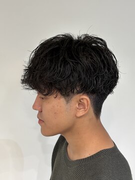 ニアウ 伊勢崎連取店(Niau) シャドウパーマルーズパーマメンズマッシュ眉毛アイブロウ