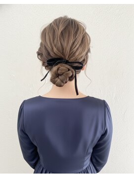 #ヘアセット#結婚式ヘアセット