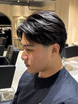 毛流れスタイル×テーパーフェード！