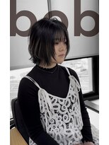 フランチェスカドットボブ(francesca.bob) デザインカラー×レイヤーボブ【田野剛大】梅田