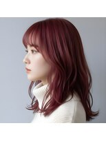 アームスヘアー 狭山ヶ丘店(arm's hair) 【武蔵藤沢】狭山ヶ丘*深みと艶の極。大人可愛いレッドブラウン