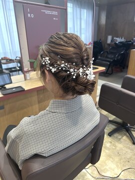 イロ(iro) 結婚式まとめアップセット