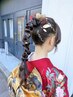 パーティー・和装・洋装ヘアセット¥5500→¥5000