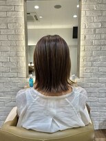 エクラバイケンジ(ECLAT byKENJE)&nbsp;髪質改善縮毛矯正×楽ちん切りっぱなしボブ