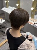 ふぶらブラウンカラー