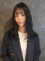 アンドカオマワリカットファム(Fann.)&nbsp;髪質改善　レイヤーカット　韓国風　神戸三宮元町　艶髪　顔周り
