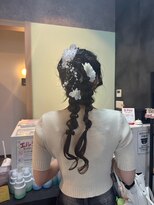 ノーヴァ バイ ボナ 前橋店(nova by bona)&nbsp;髪質改善編み込みパーティーヘアアレンジ