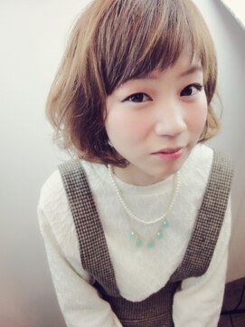 クロ ヘアー(CURRO HAIR) ナチュラル可愛いレイヤーボブ