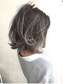 Rumor×バレイヤージュグラデーションカラー☆パールグレージュ