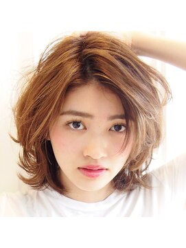 リベラ(LIBERA) ≪Libera表参道≫☆大人ミディ×パールグレージュ☆