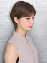 テラス 岡本店(TERRACE) 大人かわいいモーブカラー小顔ショート