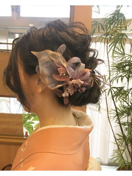 キキ 美容室(KIKI) 和装アレンジスタイル