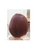 フェミニンボブ(ベリーピンク)