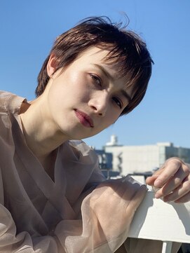 ピークアブー アヴェダ ギンザシックス(PEEK-A-BOO AVEDA GINZASIX) 【PEEK-A-BOO】乾かすだけで決まるショートヘア【銀座】