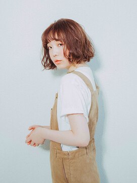 フローラビューティーヘアー(Flora Beauty Hair) ゆるふわ切りっぱなしボブ/20代/30代/40代/50代/岡山/表町